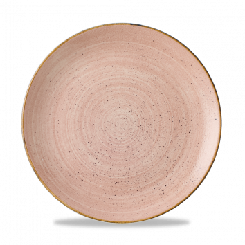 Churchill Stonecast®  Coupe Plate Raw Terracotta 26.00cm Case Size 12