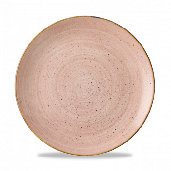 Churchill Stonecast® Coupe Plate Raw Terracotta 26cm Case Size 12 - Cater-Connect Ltd