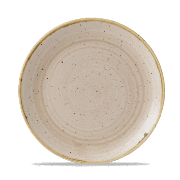 Stonecast® Nutmeg Cream Coupe Plate 21.7cm (Case Size 12)