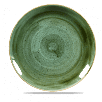 Stonecast® Samphire Green Coupe Plate 21.7cm (Case Size 12)