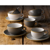 Churchill Stonecast® Barley White Cappuccino Cup 6oz Case Size 12