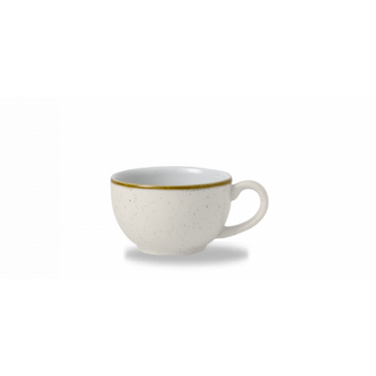 Churchill Stonecast® Barley White Cappuccino Cup 6oz Case Size 12