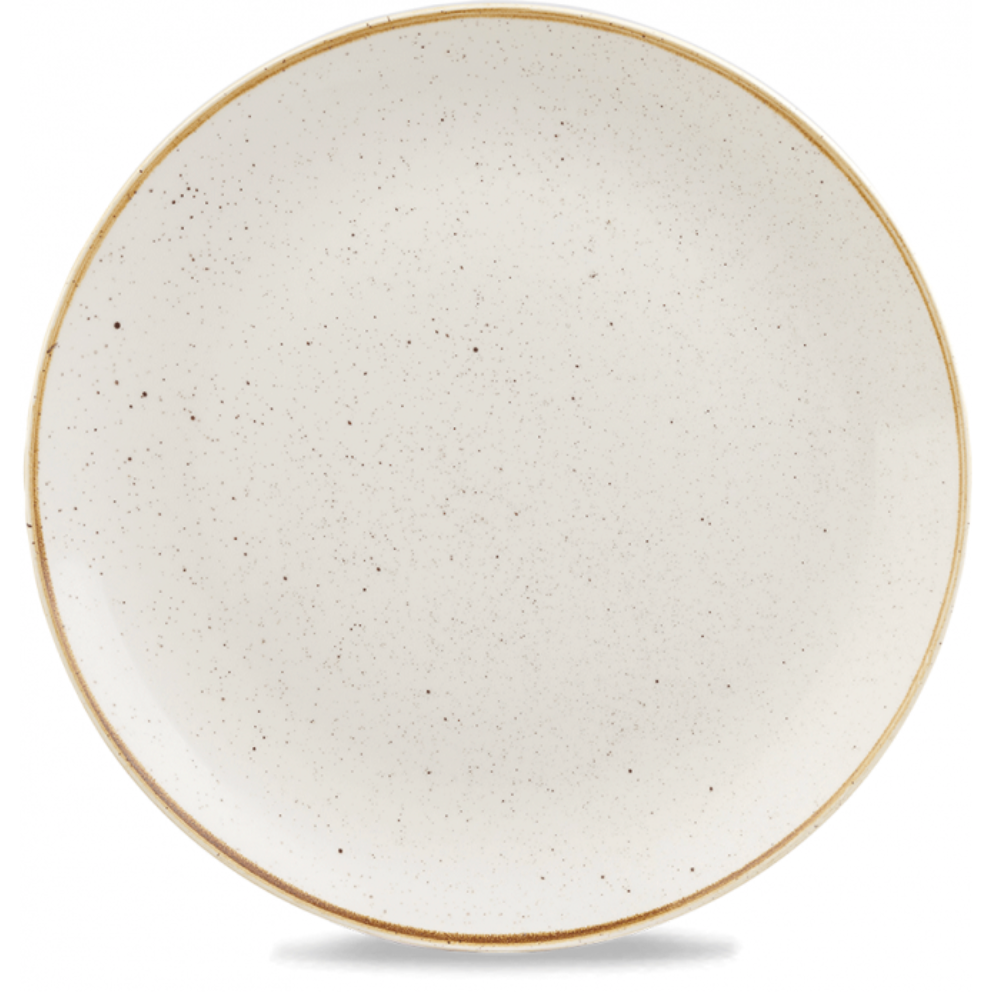 Stonecast® Barley White Coupe Plate 26cm