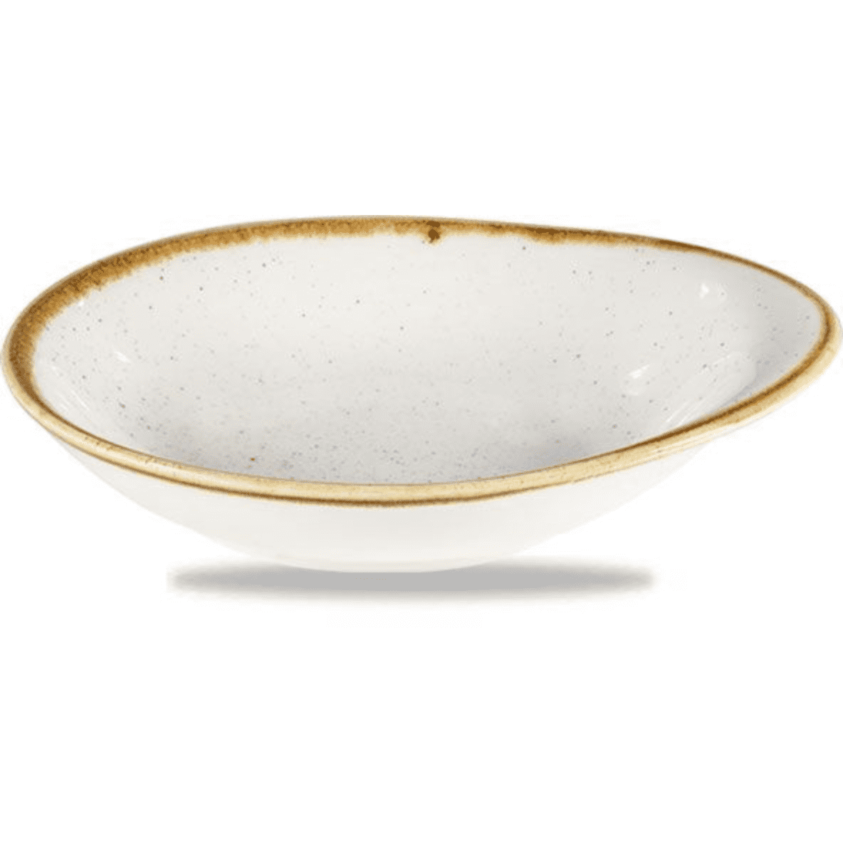 Churchill Stonecast® Barley White Round Dish 16.8 x 18.5cm 30cl Case Size 12