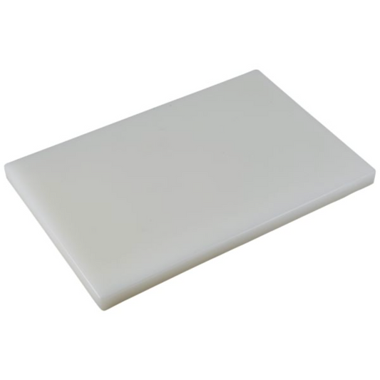 GenWare White Low Density Chopping Board 45.7 x 30.5 x 2.5cm