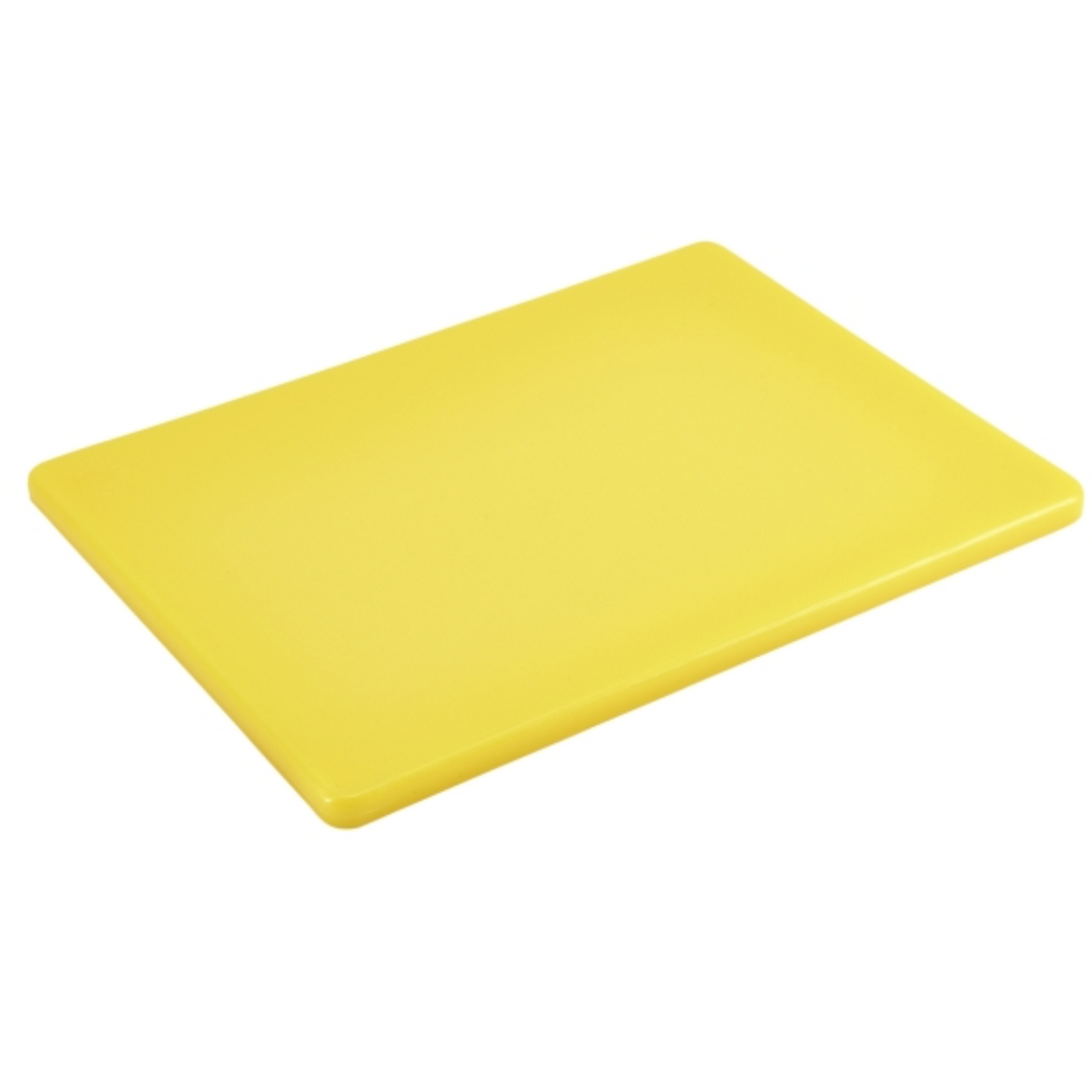 GenWare Yellow High Density Chopping Board 45.7 x 30.5 x 1.2cm