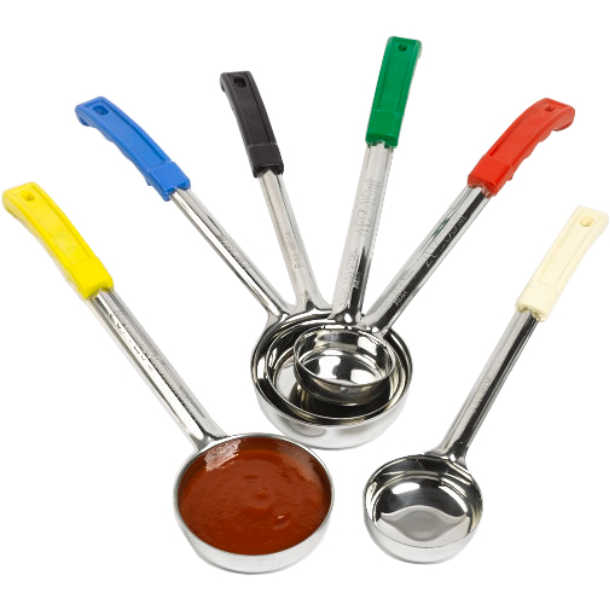 Interchangeable Ladle Stainless Steel Colour Coded Portion Ladles