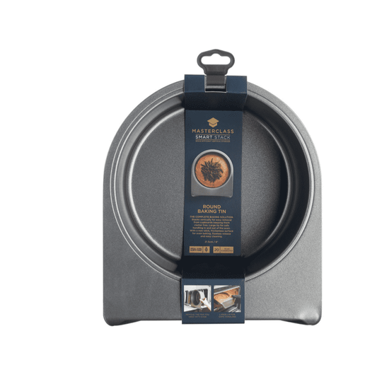 MasterClass Smart Stack Non-Stick 21.5cm Round Cake Tin