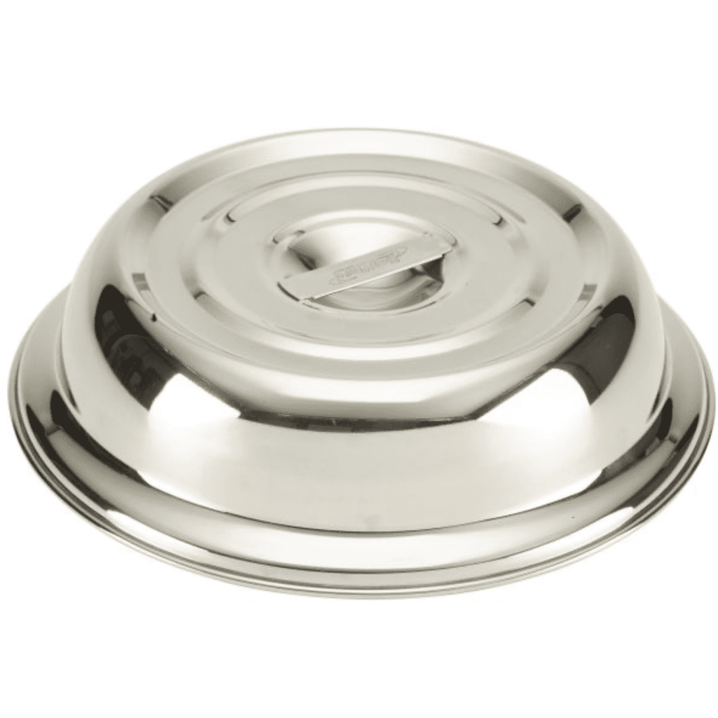 Stainless Steel Round Plate Cover 27 x 6.5cm