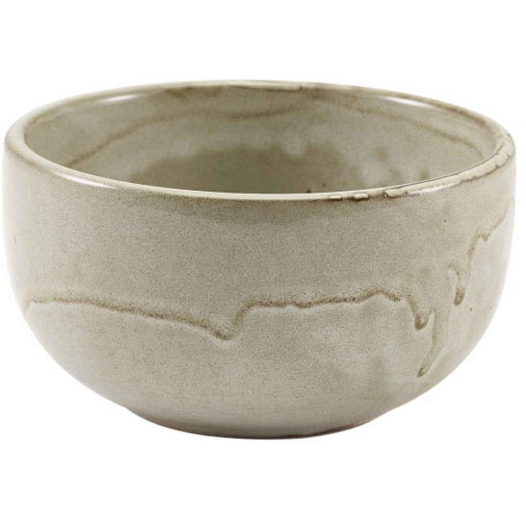 GenWare Terra Porcelain Smoke Grey Round Bowl 12.5cm