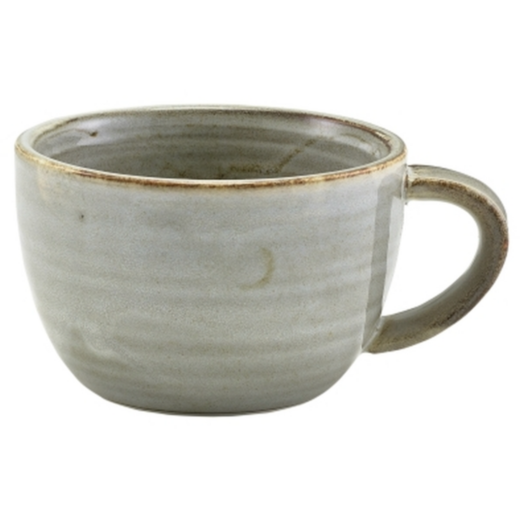 GenWare Terra Porcelain Smoke Grey Coffee Cup 28.5cl/10oz