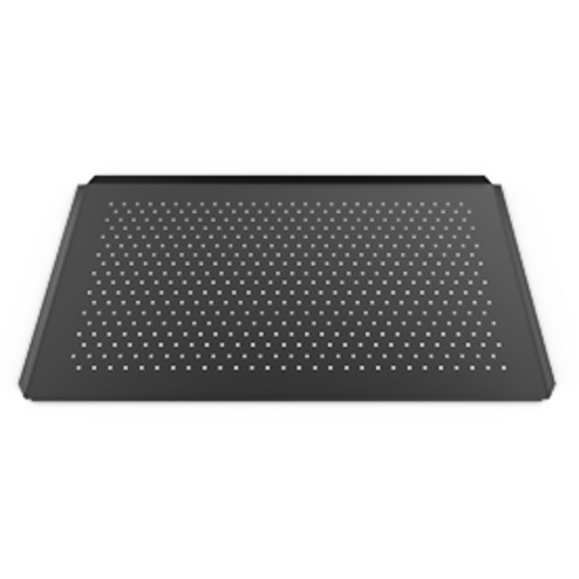 Unox TG890 Black Non-Stick Perforated Aluminium Pan 1/1GN - Cater-Connect Ltd