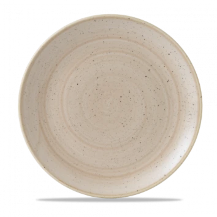 Churchill Stonecast® Nutmeg Cream Small Coupe Plate 16.50cm / 6.7" (Case Size 12)
