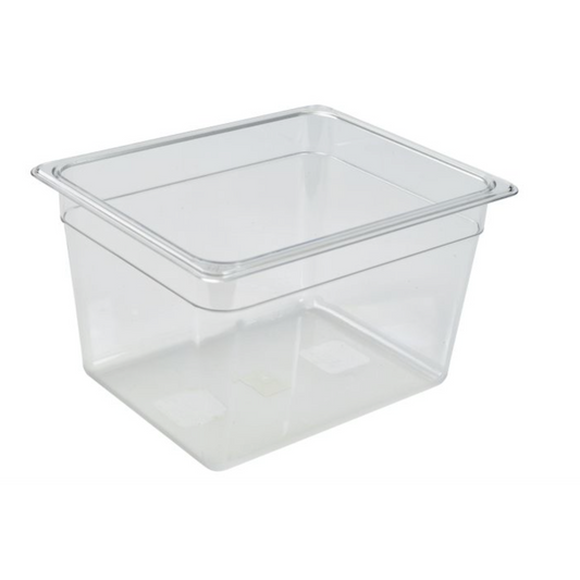 GenWare 1/2 -Polycarbonate GN Pan 200mm Clear - Cater-Connect Ltd