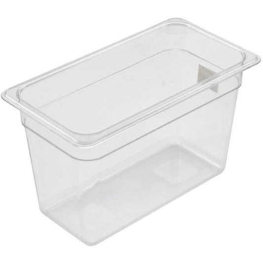 GenWare 1/3 -Polycarbonate GN Pan 200mm Clear - Cater-Connect Ltd