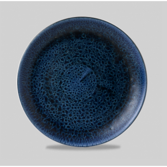 Churchill Stonecast® Medium Coupe Plate Ultramarine 21.70 cm Case Size 12 - Cater-Connect Ltd