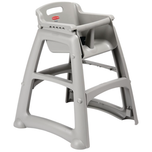 Rubbermaid Sturdy Stacking High Chair Platinum Seat Height 530mm