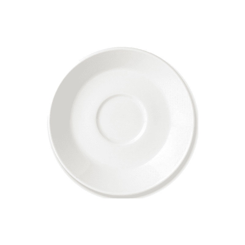 Steelite Simplicity White Saucer Slimline 15.25cm 6" (Case Size 36)