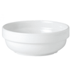 Steelite Simplicity 193.25cl White Bowl Staking L/S 21cm (Case Size 12) - Cater-Connect Ltd