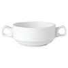 Steelite Simplicity White Handle Stacking Soup Cup 28.5cl Case Size 36