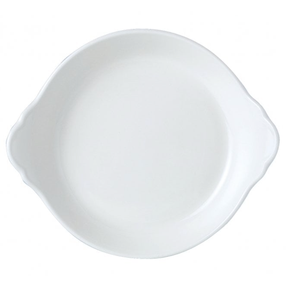 Steelite Simplicity White Round Eared Dish Scallop 14.5cm (Case Size 36)