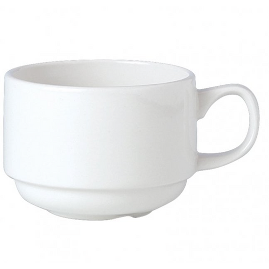Steelite Simplicity White Stacking Slimline 28.5cl (Case Size 36) - Cater-Connect Ltd