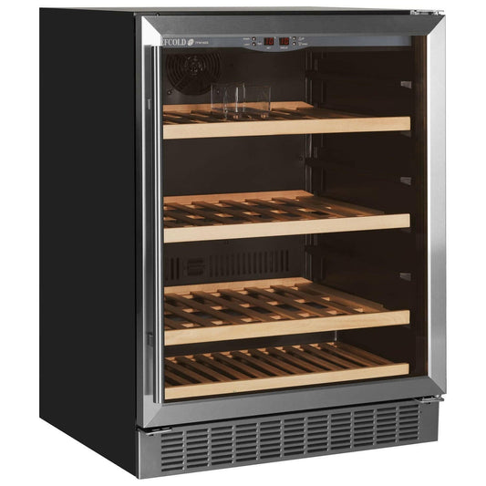Tefcold TFW200-S Single Door Black Wine Cooler Cabinet 155L