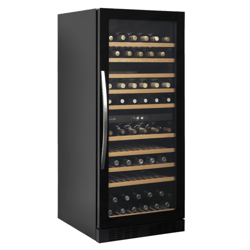 Tefcold TFW300-2S Single Door Black Wine Cooler Cabinet 270L