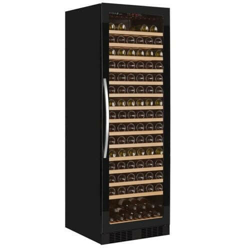 Tefcold TFW400F Upright Single Door Black Wine Cooler Cabinet 426L