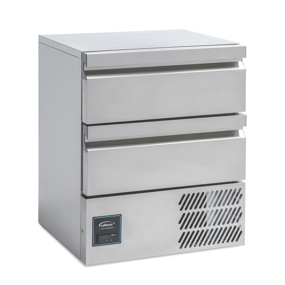 Draw Freezer Williams Aztra LAZ5UC-DR2 Undercounter Two Draw Freezer 131 Litres