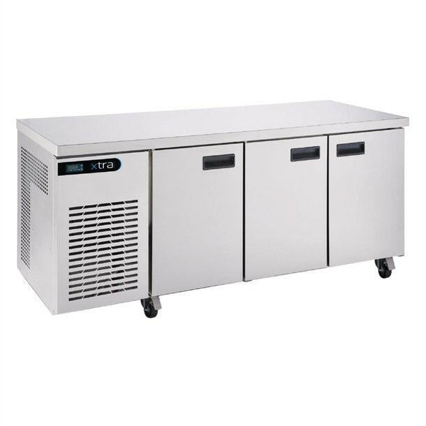 Foster Xtra XR3H Three Door Commercial Counter Fridge 435 Litres - Cater-Connect Ltd