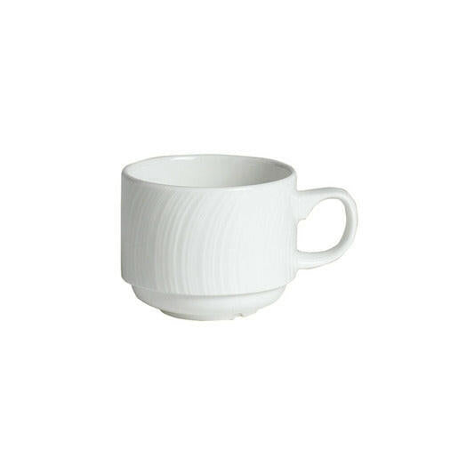 Spyro Cup White Stackable 21.25cl (Pack Of 36) - Cater-Connect