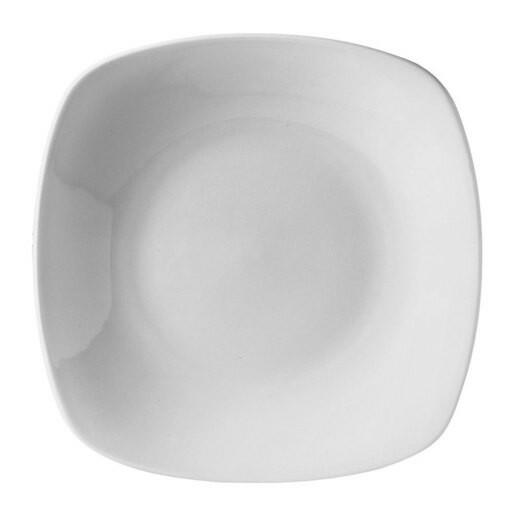 Spyro Plate Square White 28 x 28cm (Pack Of 12) - Cater-Connect