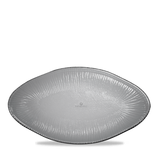 Dusk Glass Oval Bamboo Platter 30cm