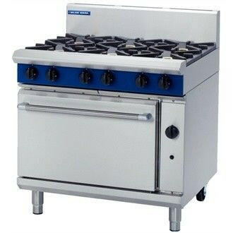 Blue Seal GE506D Evolution 6 Burner Electric Static Oven 900mm