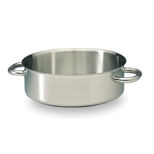 Excellence Saute Pan Heavy Duty S/S 12ltr 36cm - Cater-Connect