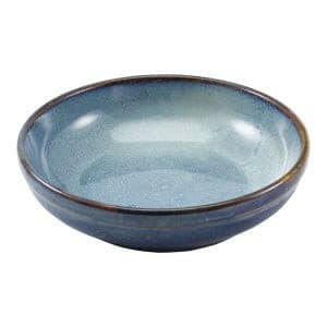GenWare Terra Porcelain Aqua Blue Coupe Bowl 27.5cm Case Size 6 - Cater-Connect Ltd
