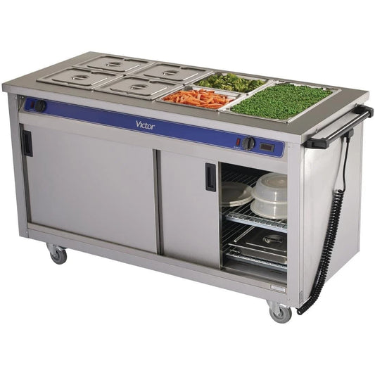 Victor BM40MS Mobile Servery Hot Cupboard
