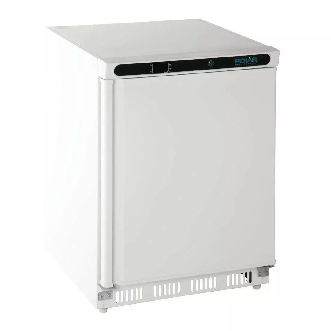 Polar C-Series CD611 Undercounter Single Door Freezer White 140 Litres