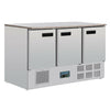 Polar CL109 G-Series 3 Door Counter Fridge With Granite Work Top 368Ltr - Cater-Connect Ltd