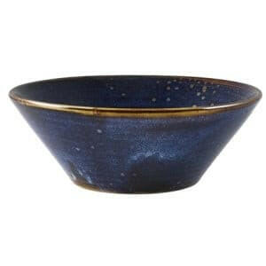 GenWare Terra Porcelain Aqua Blue Conical Bowl 16cm Case Size 6 - Cater-Connect Ltd
