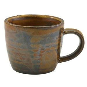 GenWare Terra Porcelain Rustic Copper Espresso Cup 9cl/3oz Case Size 6 - Cater-Connect Ltd