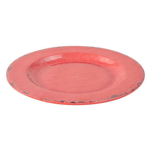 Red Casablanca Melamine Plate 23cm - Cater-Connect