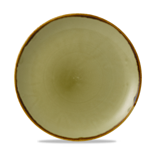 Dudson Harvest Plate 10 1/4 inch 26cm Green (Pack Of 12)
