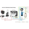 Fracino Contempo Semi Automatic Dual Fuel 2 Group Espresso Coffee Machine