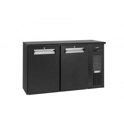 Gamko E3/22MU84 E3 Black 2 Door Bottle Cooler 344 Litres