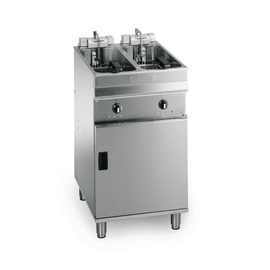 Valentine EVO2525T Twin Tank Twin Basket Electric Turbo Fryer 20 Litres