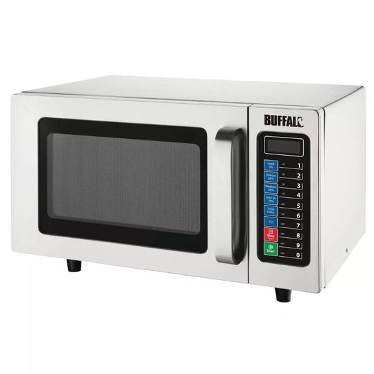 Buffalo FB862 Programmable Commercial Microwave 25 Litres 1000W