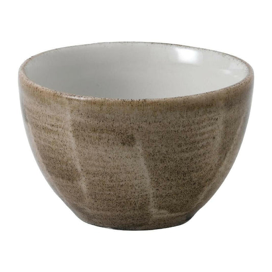 Churchill Stonecast Patina Antique Taupe Profile Sugar 8oz Case Size 12 - Cater-Connect Ltd