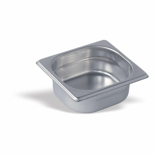 Pujadas 65mm Deep 1/6 Stainless Steel Gastronorm - Cater-Connect Ltd